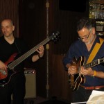 on a gig with George Petit