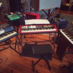 The keyboard station 